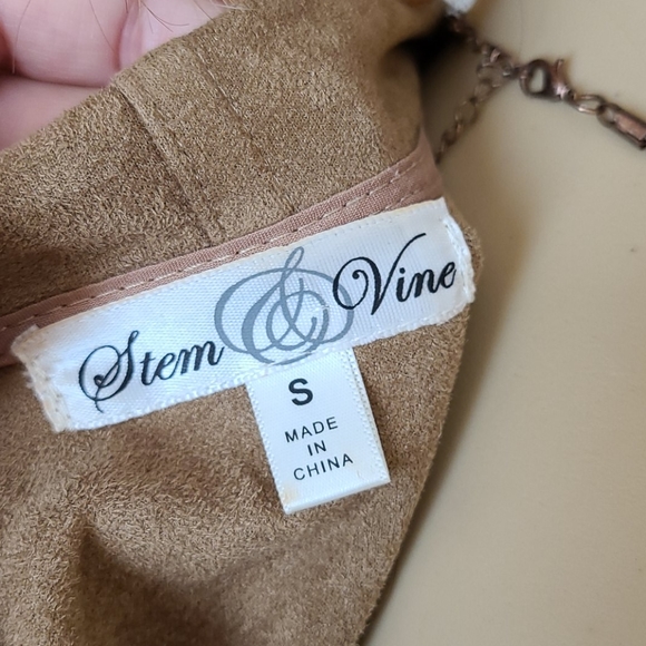 Great Ultra Suede Fringey Vest - Picture 7 of 9